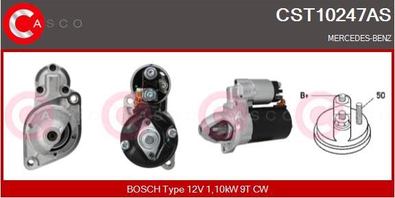 Casco CST10247AS - Стартер autosila-amz.com