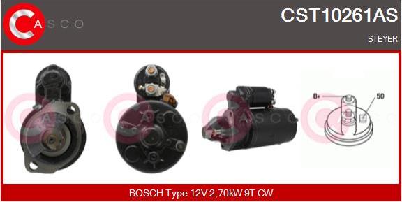 Casco CST10261AS - Стартер autosila-amz.com