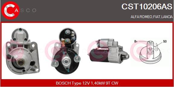 Casco CST10206AS - Стартер autosila-amz.com