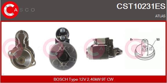 Casco CST10231ES - Стартер autosila-amz.com