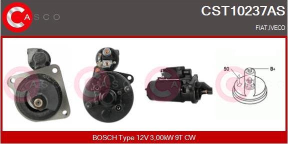 Casco CST10237AS - Стартер autosila-amz.com