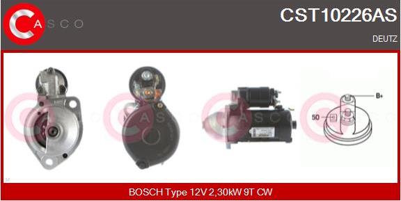 Casco CST10226AS - Стартер autosila-amz.com