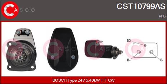 Casco CST10799AS - Стартер autosila-amz.com