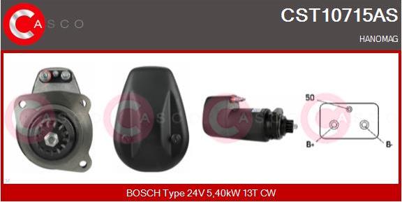 Casco CST10715AS - Стартер autosila-amz.com