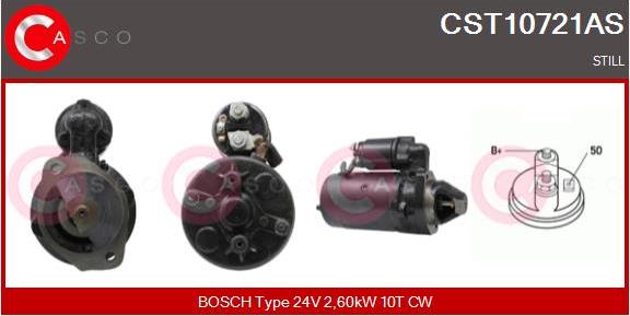 Casco CST10721AS - Стартер autosila-amz.com