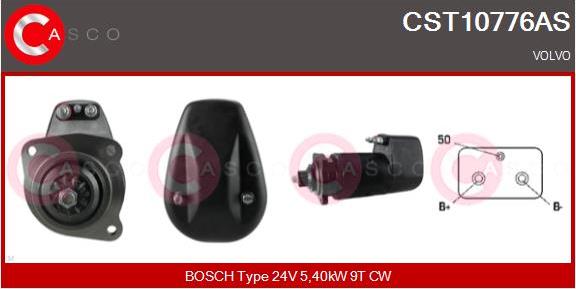 Casco CST10776AS - Стартер autosila-amz.com