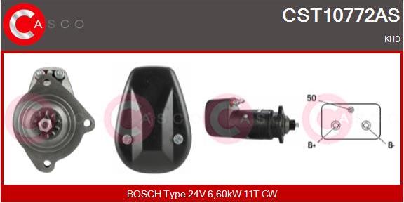 Casco CST10772AS - Стартер autosila-amz.com