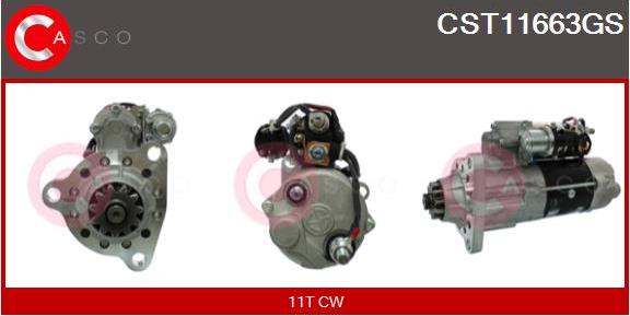 Casco CST11663GS - Стартер autosila-amz.com