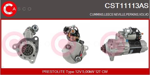 Casco CST11113AS - Стартер autosila-amz.com