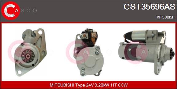 Casco CST35696AS - Стартер autosila-amz.com