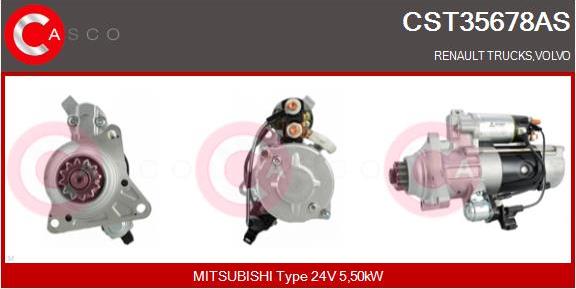 Casco CST35678AS - Стартер autosila-amz.com