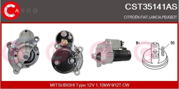 Casco CST35141AS - Стартер autosila-amz.com