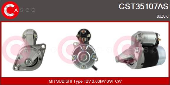 Casco CST35107AS - Стартер autosila-amz.com