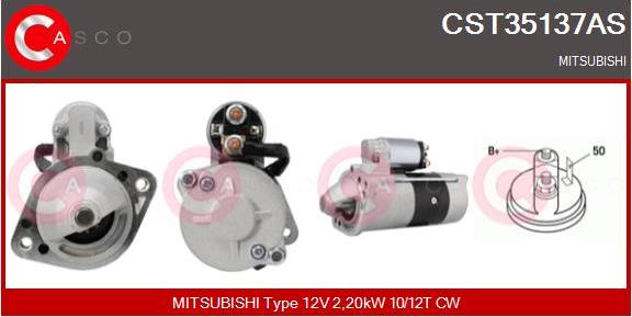 Casco CST35137AS - Стартер autosila-amz.com