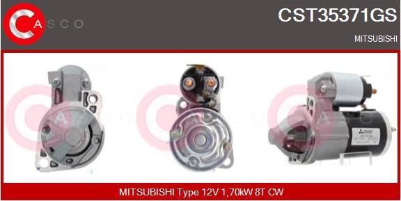 Casco CST35371GS - Стартер autosila-amz.com