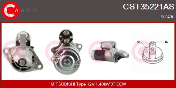 Casco CST35221AS - Стартер autosila-amz.com