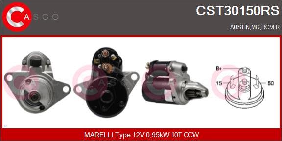 Casco CST30150RS - Стартер autosila-amz.com