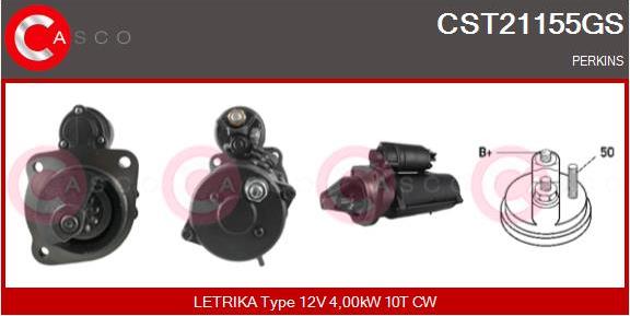 Casco CST21155GS - Стартер autosila-amz.com