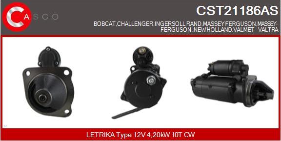 Casco CST21186AS - Стартер autosila-amz.com