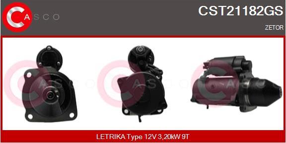 Casco CST21182GS - Стартер autosila-amz.com