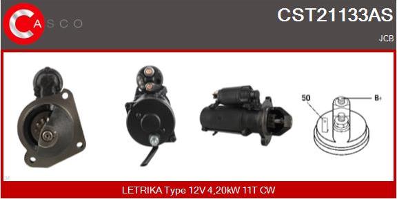 Casco CST21133AS - Стартер autosila-amz.com