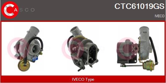 Casco CTC61019GS - Турбина, компрессор autosila-amz.com