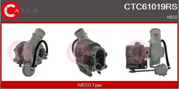 Casco CTC61019RS - Турбина, компрессор autosila-amz.com