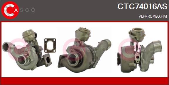 Casco CTC74016AS - Турбина, компрессор autosila-amz.com