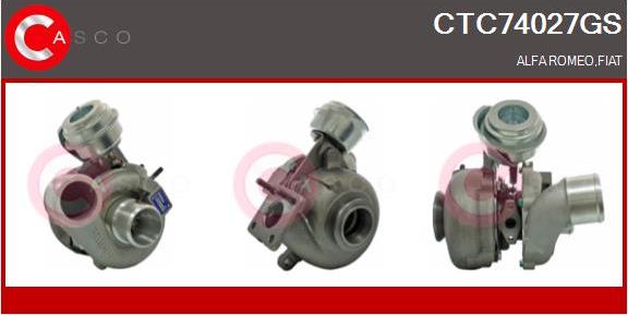 Casco CTC74027GS - Турбина, компрессор autosila-amz.com