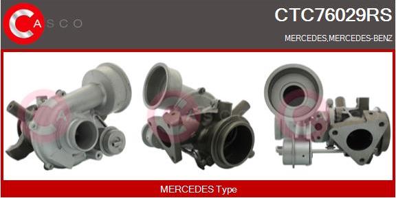 Casco CTC76029RS - Турбина, компрессор autosila-amz.com
