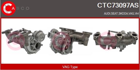 Casco CTC73097AS - Турбина, компрессор autosila-amz.com