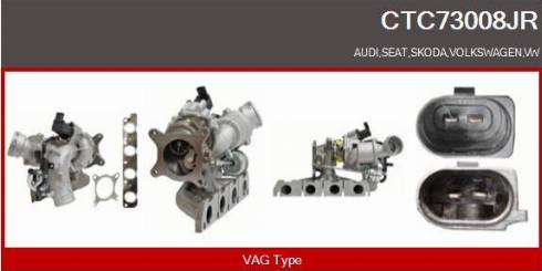 Casco CTC73008JR - Турбина, компрессор autosila-amz.com