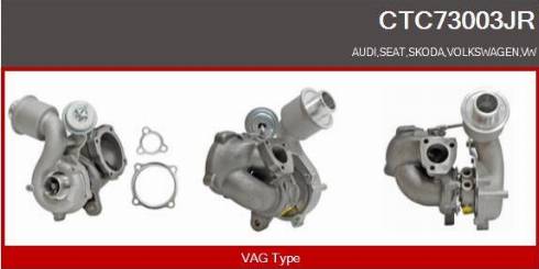 Casco CTC73003JR - Турбина, компрессор autosila-amz.com