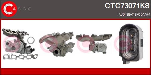 Casco CTC73071KS - Турбина, компрессор autosila-amz.com