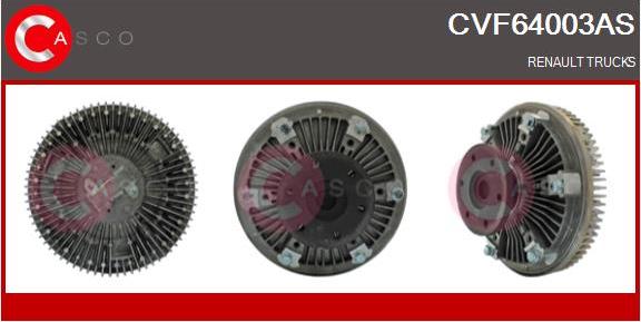 Casco CVF64003AS - Сцепление, вентилятор радиатора autosila-amz.com