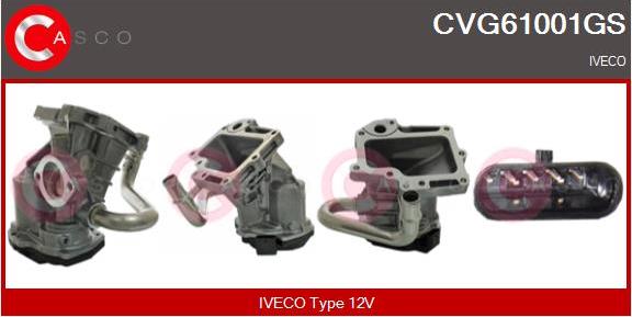 Casco CVG61001GS - Клапан возврата ОГ autosila-amz.com