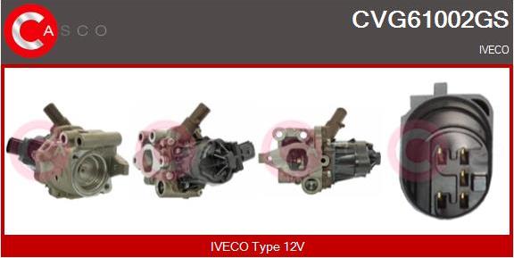 Casco CVG61002GS - Клапан возврата ОГ autosila-amz.com
