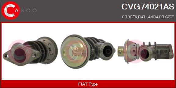 Casco CVG74021AS - Клапан возврата ОГ autosila-amz.com