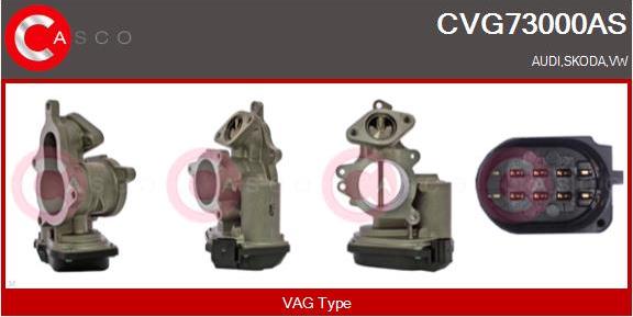 Casco CVG73000AS - Клапан возврата ОГ autosila-amz.com