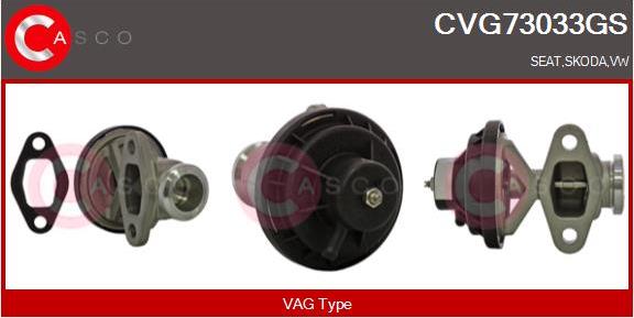 Casco CVG73033GS - Клапан возврата ОГ autosila-amz.com