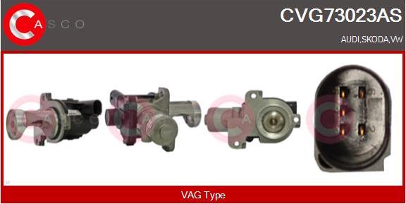 Casco CVG73023AS - Клапан возврата ОГ autosila-amz.com
