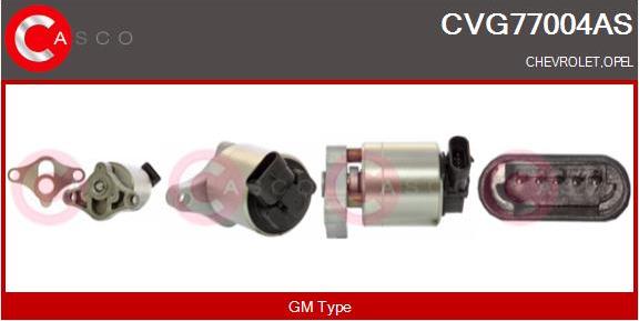 Casco CVG77004AS - Клапан возврата ОГ autosila-amz.com