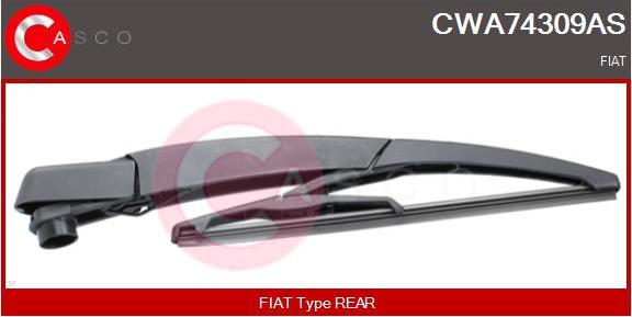 Casco CWA74309AS - Рычаг стеклоочистителя, система очистки окон autosila-amz.com