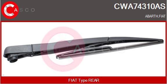 Casco CWA74310AS - Рычаг стеклоочистителя, система очистки окон autosila-amz.com