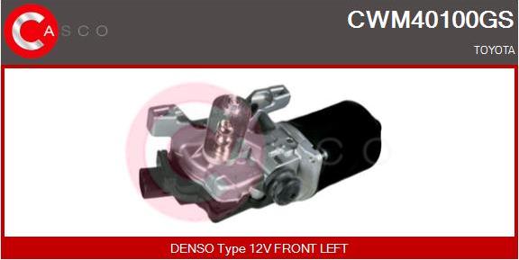 Casco CWM40100GS - Двигатель стеклоочистителя autosila-amz.com