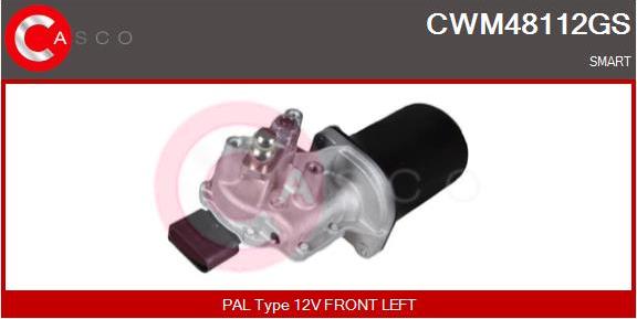 Casco CWM48112GS - Двигатель стеклоочистителя autosila-amz.com