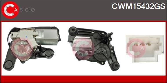 Casco CWM15432GS - Двигатель стеклоочистителя autosila-amz.com