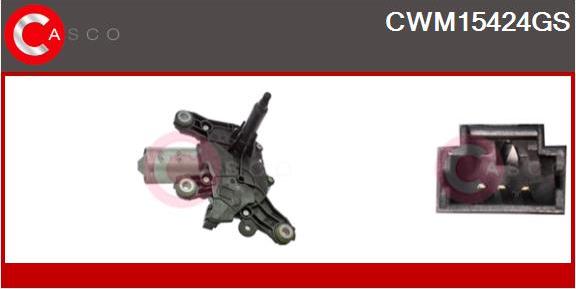 Casco CWM15424GS - Двигатель стеклоочистителя autosila-amz.com