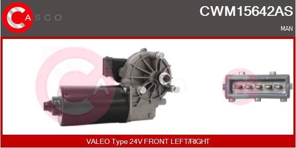 Casco CWM15642AS - Двигатель стеклоочистителя autosila-amz.com