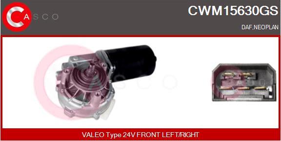 Casco CWM15630GS - Двигатель стеклоочистителя autosila-amz.com